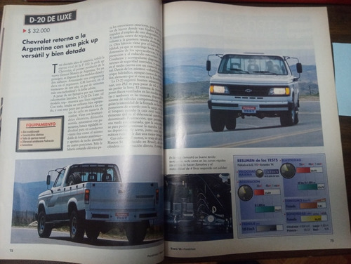 Revista Parabrisas 195 1995 Chevrolet D 20 De Luxe.leer Bien