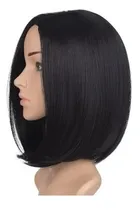 Comprar Peruca 100% Orgânica Corte Long Bob Curta 40cm Com Franja Linda + Touca Wig Cap Brinde