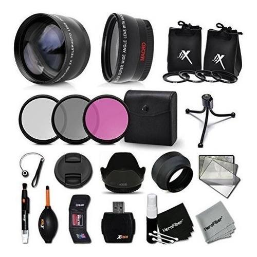 58mm Esencial Kit De Accesorios Para Canon Eos 80d, 70d, Eos