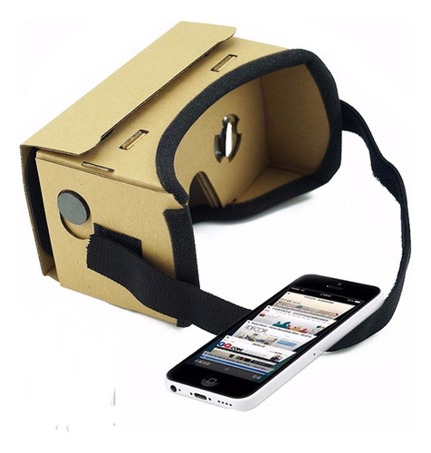 Lentes De Realidad Virtual Google Cardboard 3d Gafas iPhone