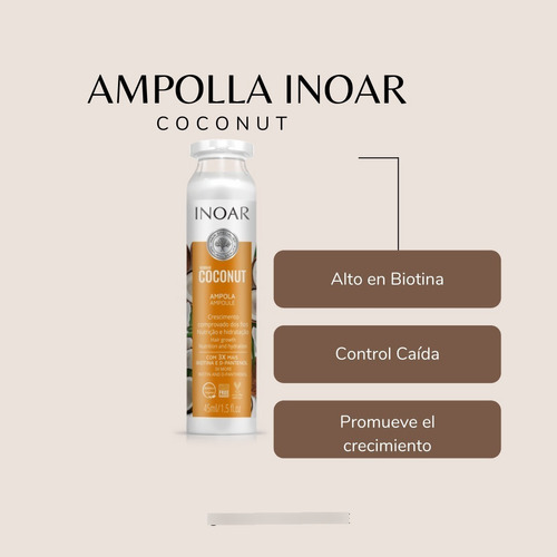 Ampolla Inoar Coconut 45ml