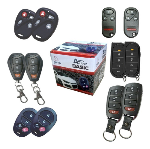 Auto Alarma Automotriz Antiescaner Antiasalto Claxon Motos