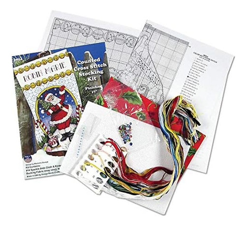 Kit De Medias De Punto De Cruz De Works Crafts, Vari 001