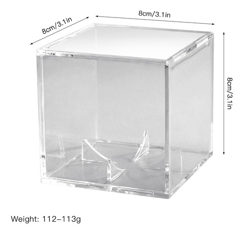 Vitrina De Béisbol Con Soporte Acrílico Iónico Para Pelota D