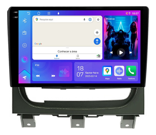 Multimidia Fiat Palio 13/19 9p Android Carplay 4/64gb + Ré
