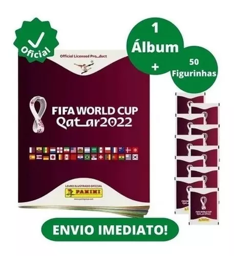 Álbum Copa Do Mundo Qatar 2022, Capa Dura