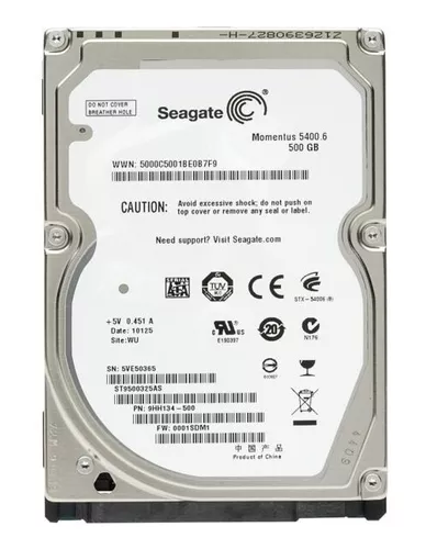 Disco Hdd 2.5 Seagate 500gb Play Station, Laptop, | MercadoLibre