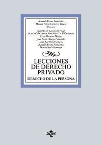 Lecciones De Derecho Privado. Tomo I - Rivera Fernandez, ...