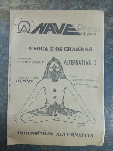 Nave Nº 36 * Julio 1985 * Yoga Chakras Nova Era Mandala *