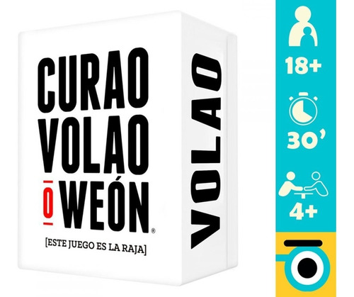 Curao' Volao' O Weón' - Juego De Mesa | Por Eso Estoy Pobre