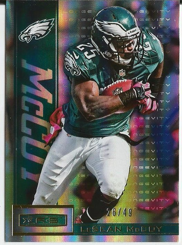 2013 Panini Rookies & Stars Longevity Lesean Mccoy Rb /49