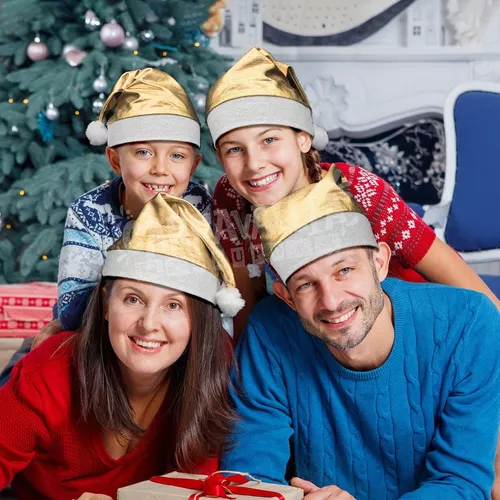 Gorro navideño de talla única SANTA