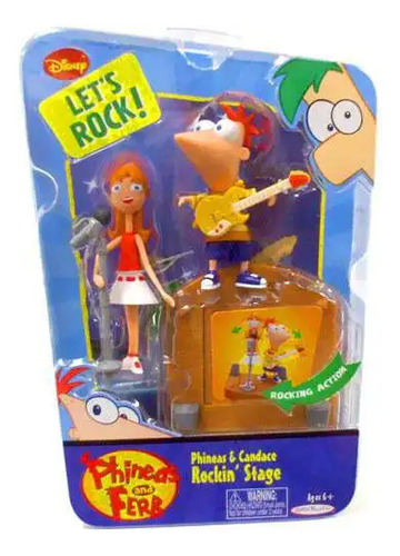 Phineas And Ferb Candace Rockin Stage 9 Cm