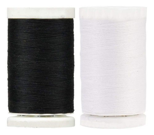 Black Nu-white 2 Hilo Para Coser Todo Gutermann 547 Yarda