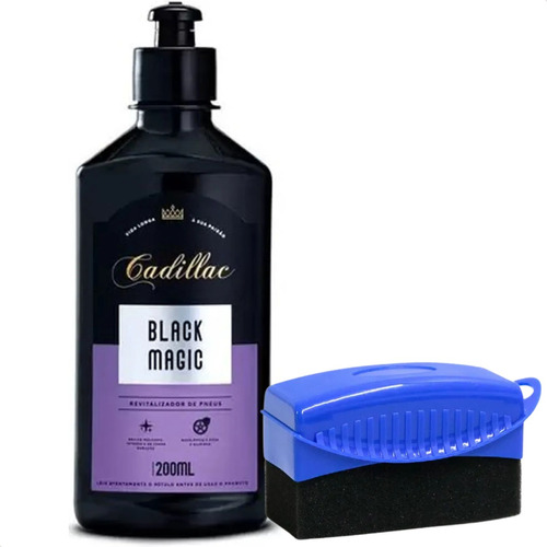 Revitalizador Pneu Black Magic Cadillac Pneu Pretinho 200ml