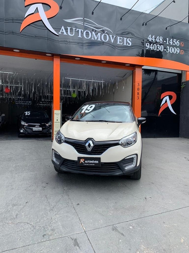 Imagem 2 de 10 de Renault Captur Life 16 2019 Completo Novíssimo
