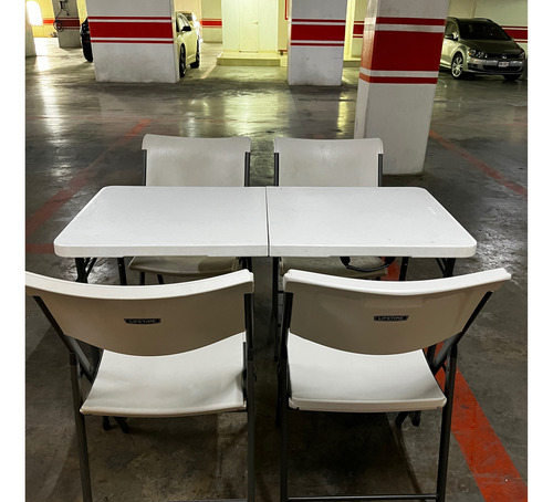 Juego De Sillas Y Mesa Lifetime (Usado)
