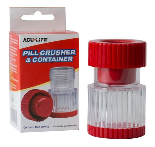 Pastillero Acu-life Triturador