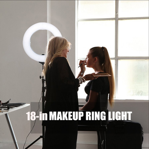 Aro Led Profesional Maquillaje Diva Tripie 14 Pulgadas
