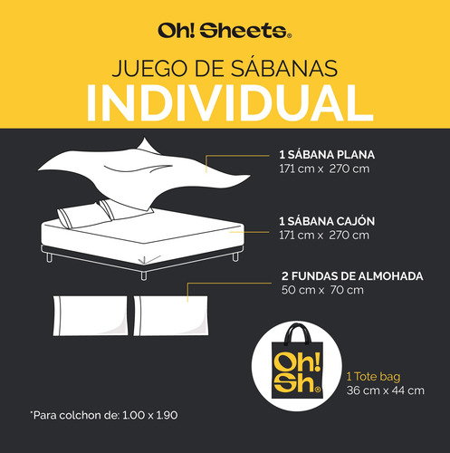 Oh! Sheets Juego De Sabanas Microfibra 5 Piezas Individual Azul Marino Rayas