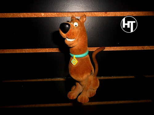 Scooby Doo, Hermosa Figura, Con Textura De Terciopelo, 6 