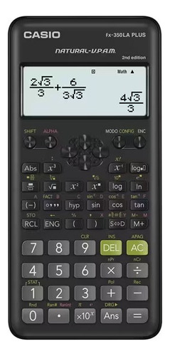 Calculadora Cientifica Casio Fx-350la Plus 2nd Edition