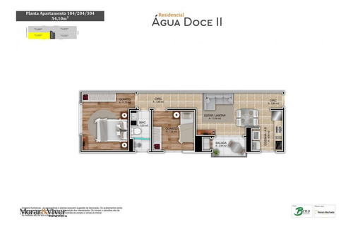 Imagem 8 de 15 de Apartamento Para Venda Em São José Dos Pinhais, Parque Da Fonte, 3 Dormitórios, 1 Suíte, 2 Banheiros, 1 Vaga - Sjp3116_1-1618012