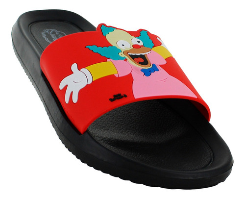 The Simpsons Chancla Slide Full Palstic Krusty Hombre 82924