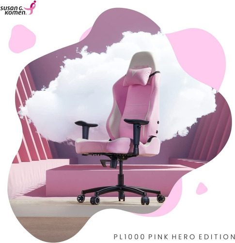 Silla Gaming Vertagear Hasta 125kg Vg-pl1000-pk White/pink