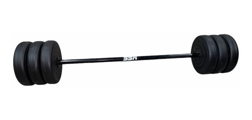 Imagen 3 de 8 de Barra Z Y Recta Par Mancuernas Pesa Rusa 80lbs Ssr Sport