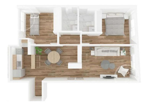 Impecable Departamento 3 Ambientes A Estrenar En El Centro De La Ciudad.