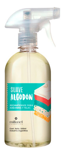 Aromatizante Millanel Suave Algodón 500ml