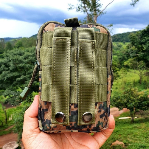 Bolso Edc Tático Modular Militar Pochete Porta Treco Objeto