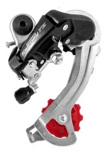 Cambio Trasero Shimano Tourney Tz-400 6/7 V Para Bicicleta