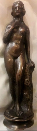 Escultura Bronce Femenino Mujer Grecorromano 