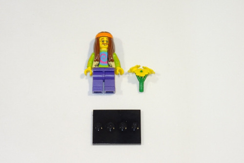 Lego 8831 Minifiguras Serie 7 Hippie ( P7 )