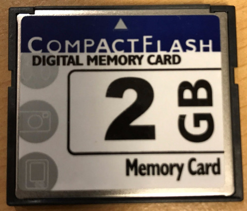 Memoria Compact Flash 2gb Ideal Uso Industrial Y Maquinaria