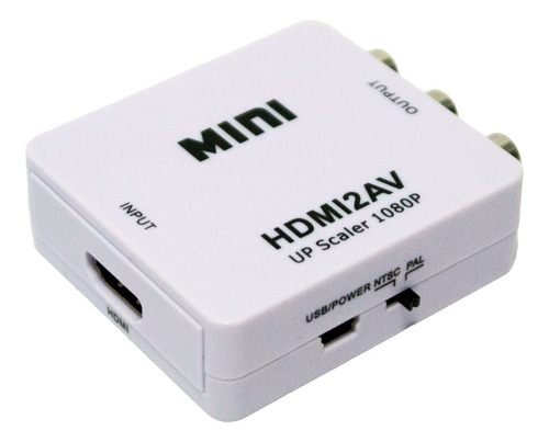 Adaptador Hdmi A Rca O Convertidor