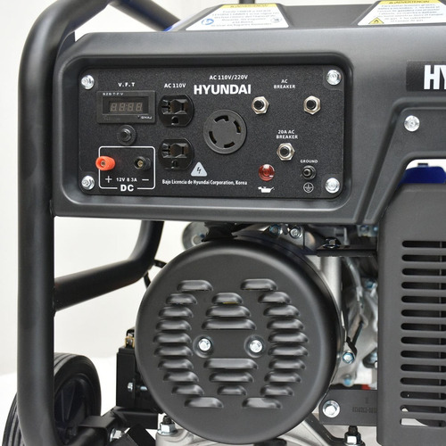 Generador Hyundai 6000w C/motor 13.1 Hp 110v/220v Hye6000