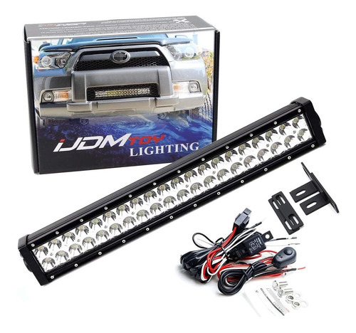 Ijdmtoy Kit Barra Luz Led 20  Rejilla Inferior Para Toyota 1