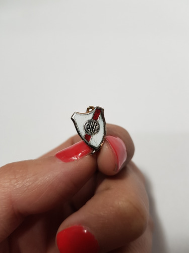 Imagen 4 de 4 de Antiguo Pin River Plate Esmaltado Mag 59298