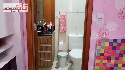 Imagem 17 de 30 de Maravilhoso Sobrado 84m² Em Condomínio Fechado Com 2 Suítes Rico Em Planejados Com 1 Vaga. R$ 450.000 - Imirim / Sp - (11)97200-3334 - Cláudio. - So1606