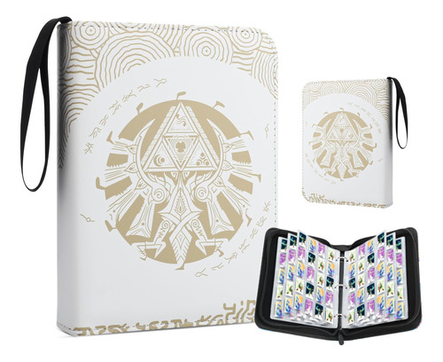 Fundiary Carpeta Con Soporte Para Tarjetas Amiibo De Zelda