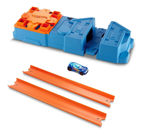 Hot Wheels Track Builder Lanzador Motorizado
