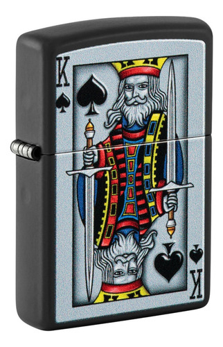 Encendedor Zippo King Of Spade Design 48488 Original 