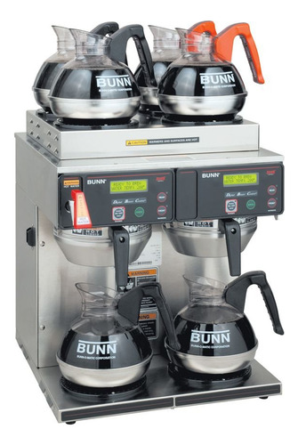 Bunn . Axiom Twin Airpot Cafetera Con 6 Calentadores (120/2.