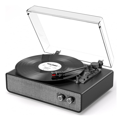 Pack De Tocadiscos Bluetooth Con Altavoces Mejorados
