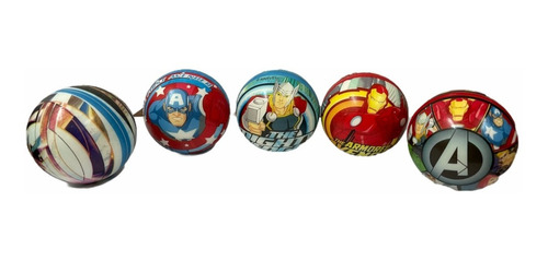 Pelota Soft Anti Stress Avengers Squishy Ball 6m Dav5746