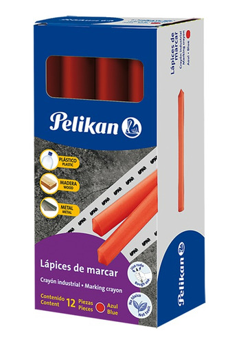 Crayon De Marcar Industrial Pelikan 762 (12)