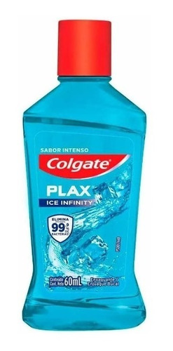 Colgate Plax Enjuague Bucal Ice Infinity 60ml